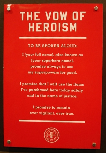 use heroism in a sentence