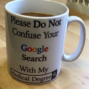 Google doctor mug